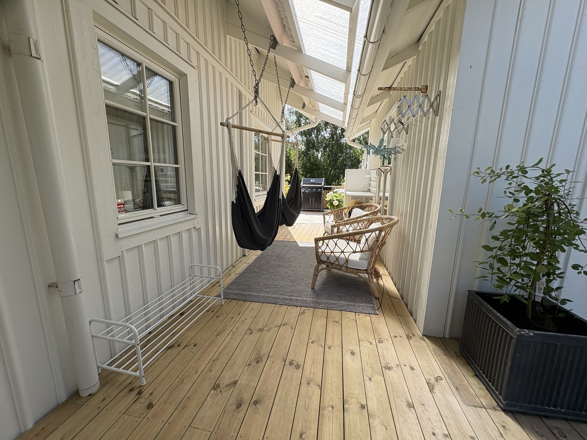 Sparrow view of the terrace (renovated 2026)